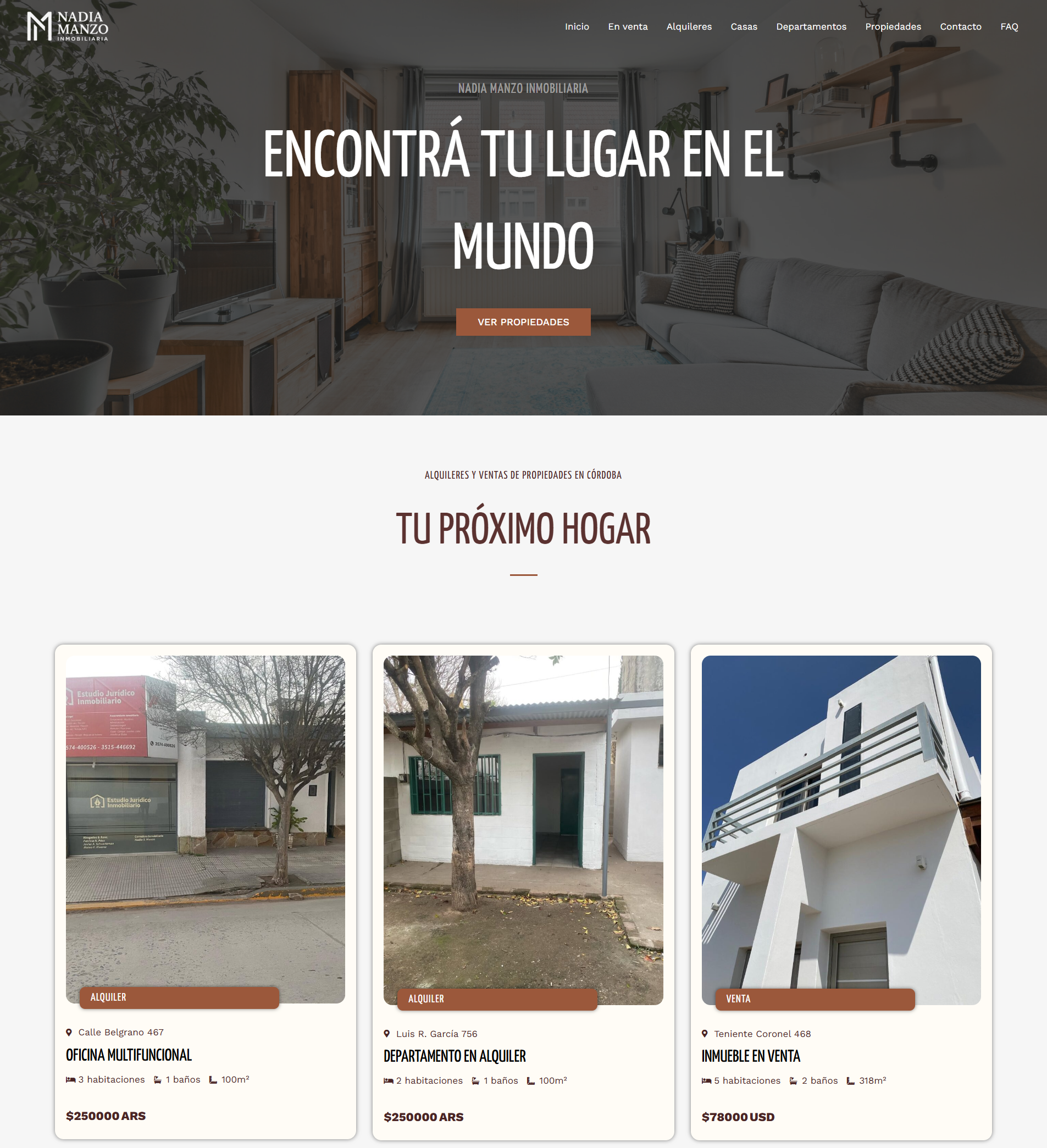 INMOBILIARIA MN INMOBILIARIA MN
